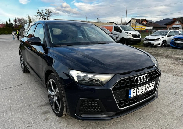 Audi A1 cena 64900 przebieg: 80346, rok produkcji 2020 z Orzesze małe 631